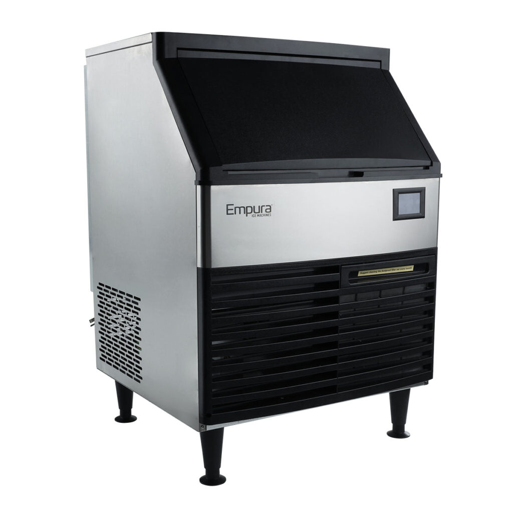 Empura Ice Machines E-UCH210 Ice Machine 26-3/16″W X 27-9/16″D X 38-1/2″H Undercounter - commercial ice machine for sale at icemachineforsale.com