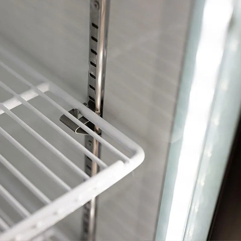 PeakCold 2 Door Ice Cream Display Freezer - 45 CU Ft.