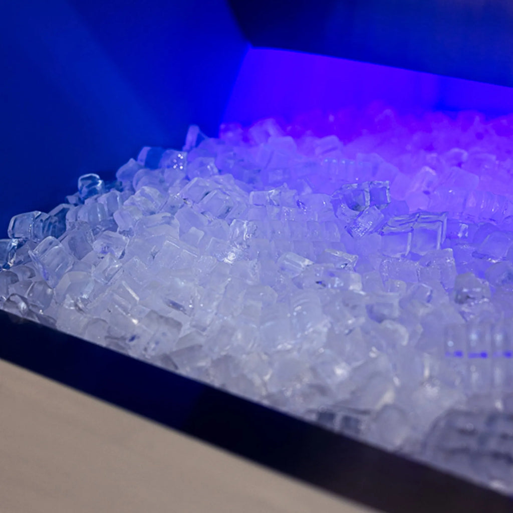 PeakCold 420 lbs. Commercial Ice Machine with Bin