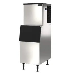PeakCold 420 lbs. Commercial Ice Machine with Bin