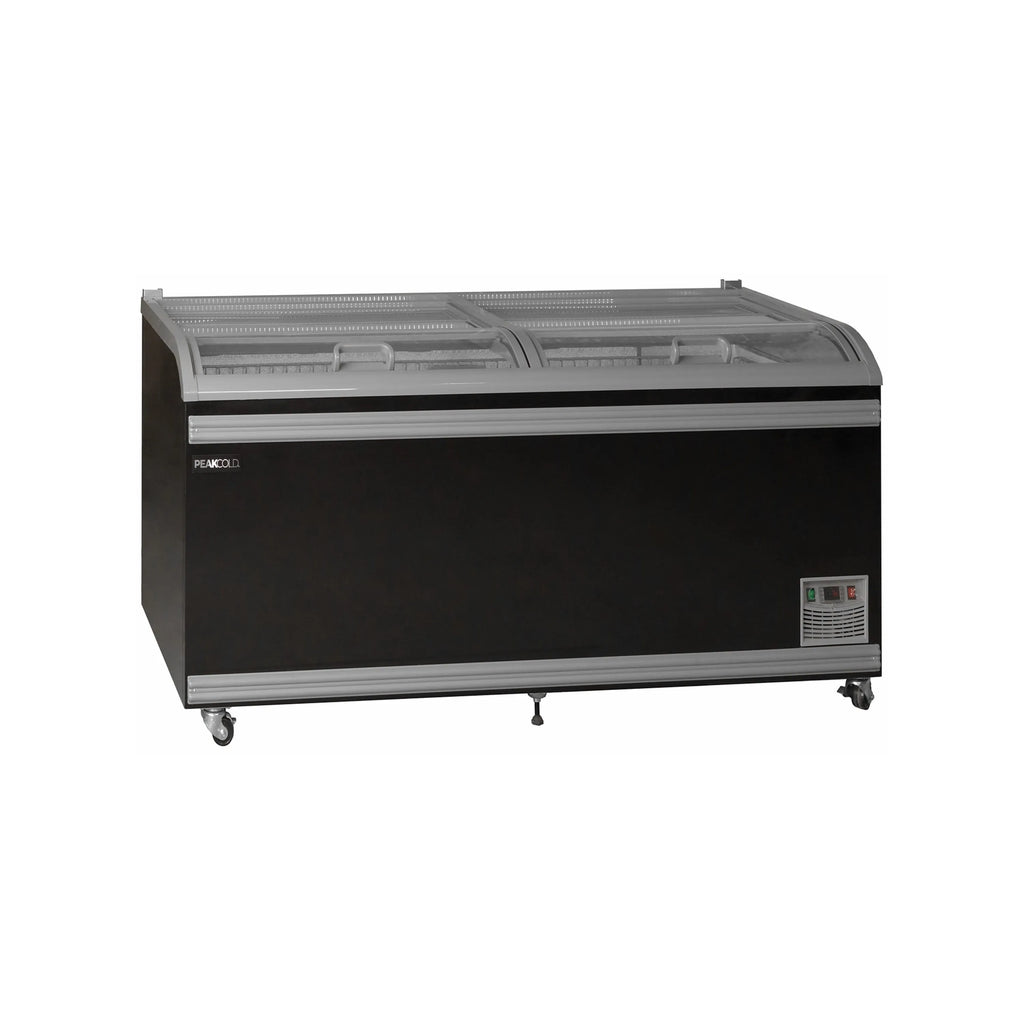 PeakCold 58" Island Freezer - Black