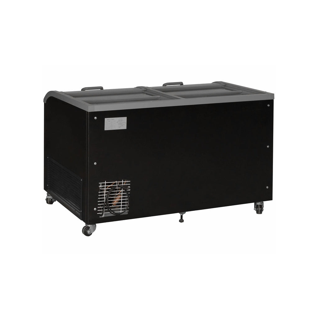 PeakCold 58" Island Freezer - Black