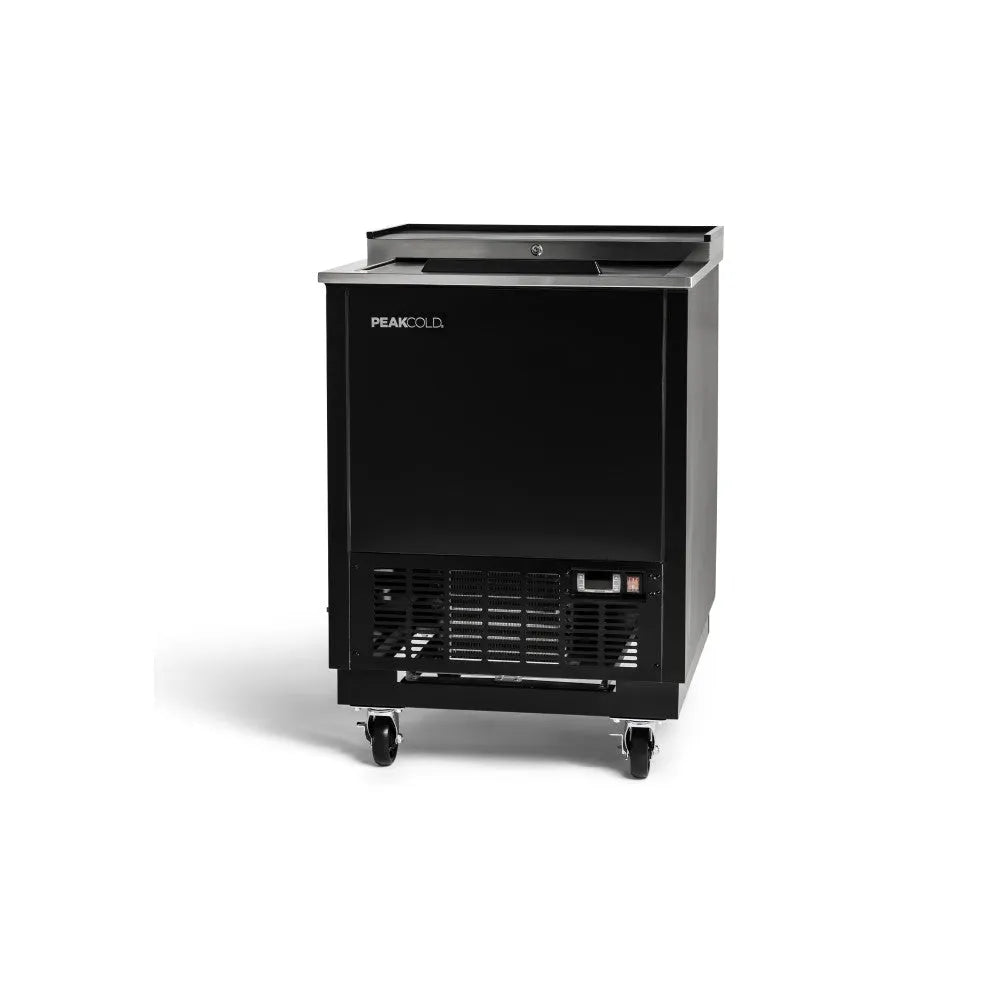 PeakCold Black Back Bar Glass Froster