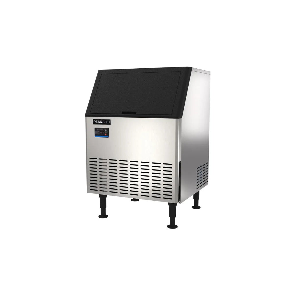 PeakCold Counter Height Commercial Ice Maker - 160 lb.