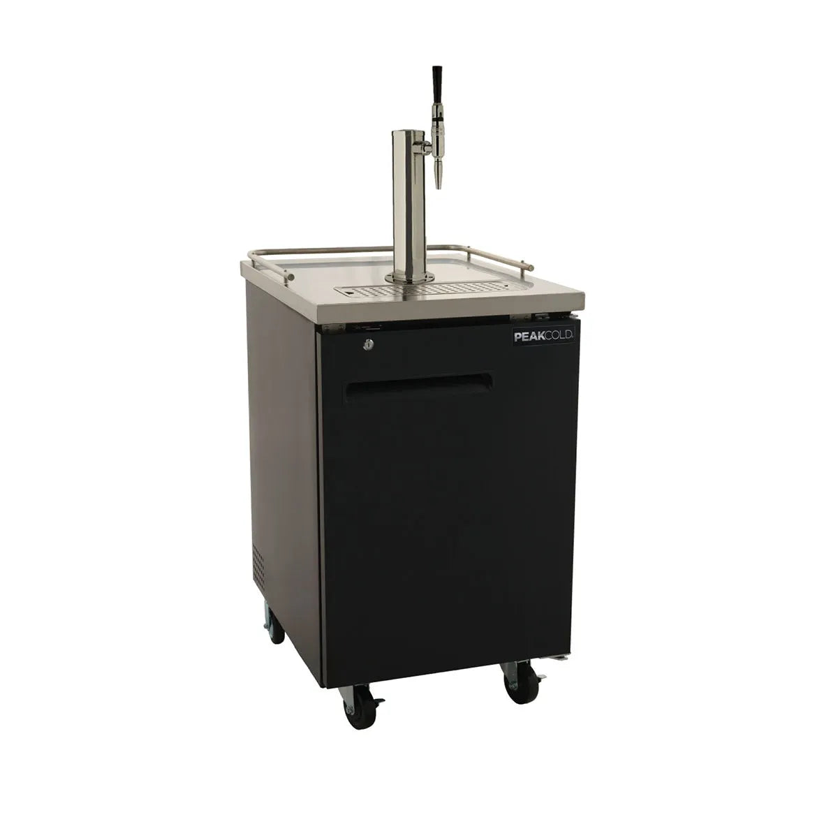 PeakCold Single Tap Nitro Coffee Kegerator