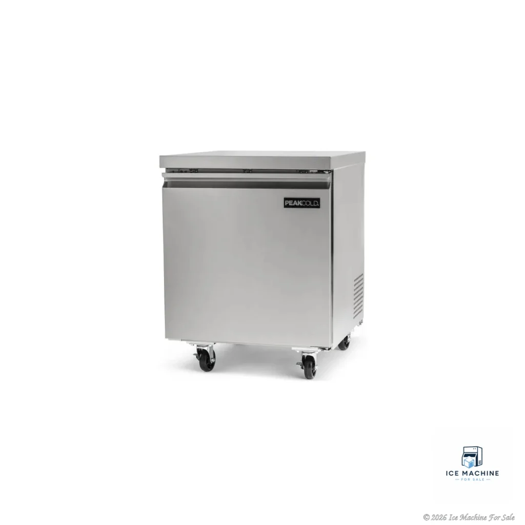 PeakCold Undercounter Commercial Refrigerator – 27″ - commercial ice machine for sale at icemachineforsale.com