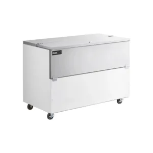 PeakCold White Milk Crate Cooler - 16 Crates