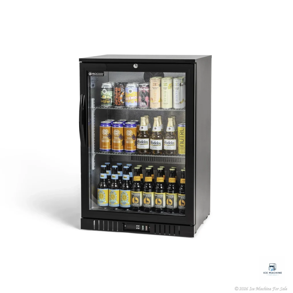 Procool 24″ Black Back Bar Cooler - commercial ice machine for sale at icemachineforsale.com