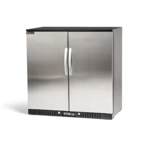 Procool 36" 2-Door Back Bar Cooler - Stainless Steel Doors
