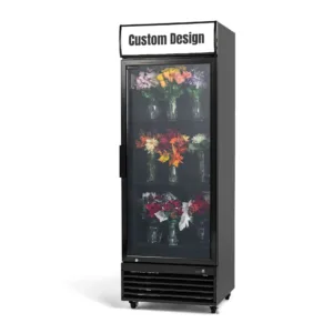 Procool Custom Black Flower Cooler - 19.4 cu. ft.