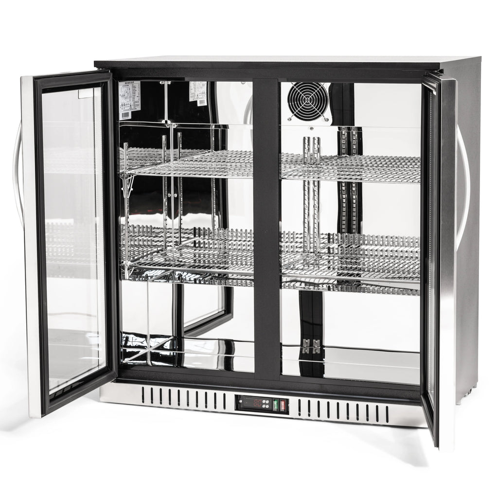 Procool Residential Bar Cooler - 2 Door Stainless Steel