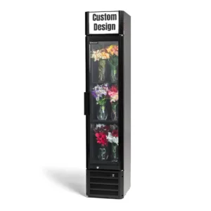 Procool Slim Black Custom Flower Cooler - 5.7 cu. ft.
