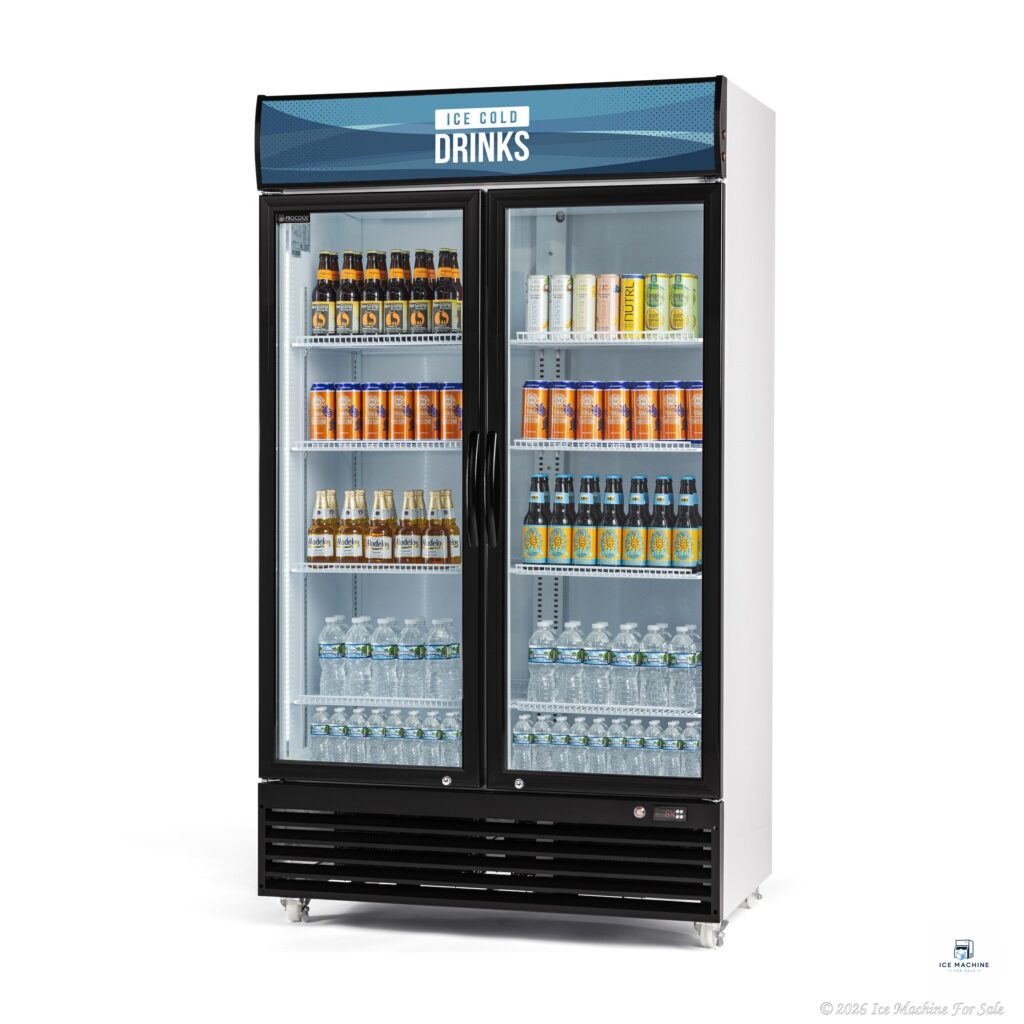 Retail Display Coolers - commercial ice machine for sale at icemachineforsale.com