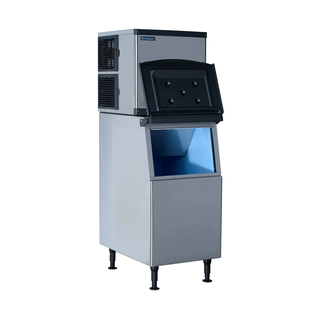 Snooker Commercial Ice Machine with Bin - 350 Lb
