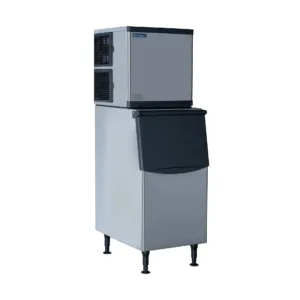Snooker Commercial Ice Machine with Bin - 350 Lb