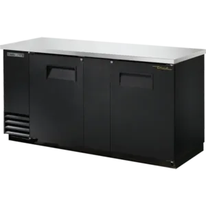 True TBB-3-HC Solid Swing Door Back Bar Cooler