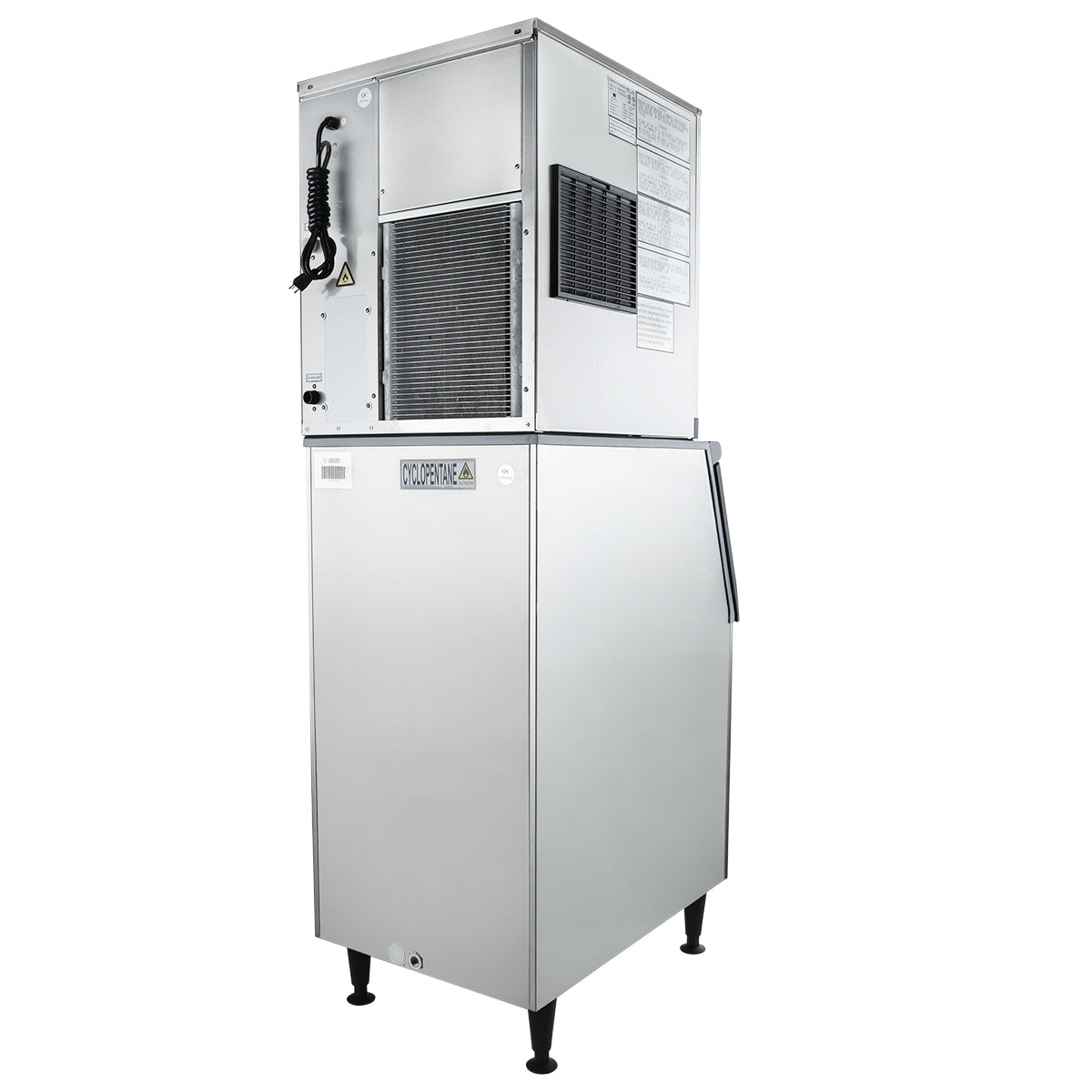 Empura Ice Machines E-MCFB350 Ice Machine with Bin 22-1/2"W X 32-5/16"D X 62-5/16"H Modular