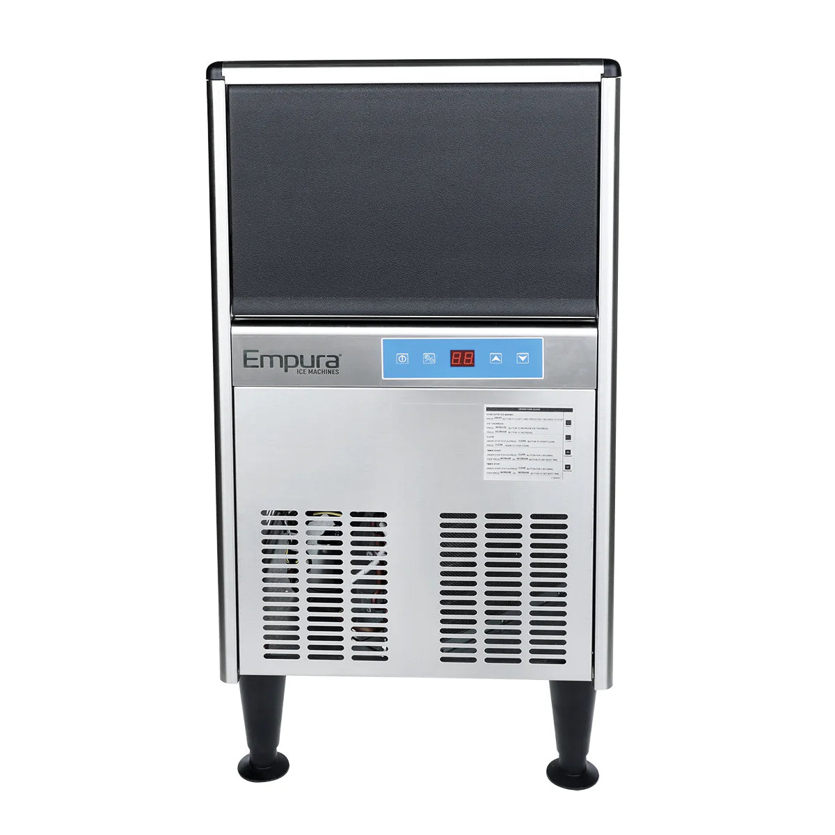 Empura Ice Machines E-UCF240 Ice Machine 26.77"W X 26.38"D X 35.43"H Undercounter