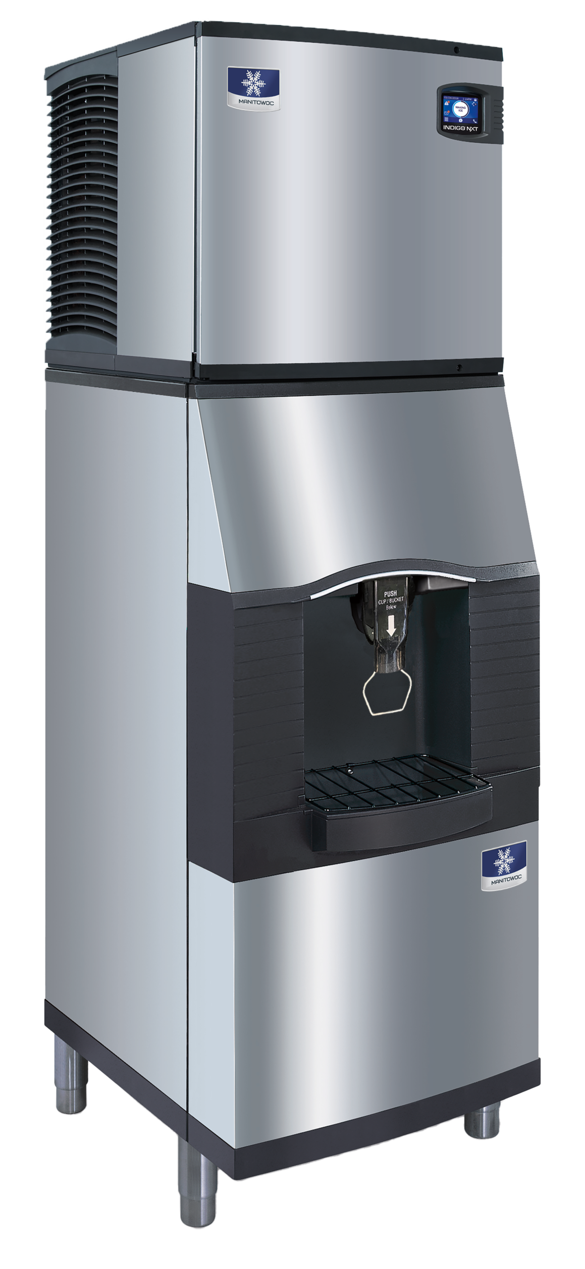 Manitowoc SPA162 Vending Ice Dispenser Touchless Lever Floor Model